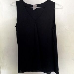 Chicos size 1 black tank (us size 8/10)